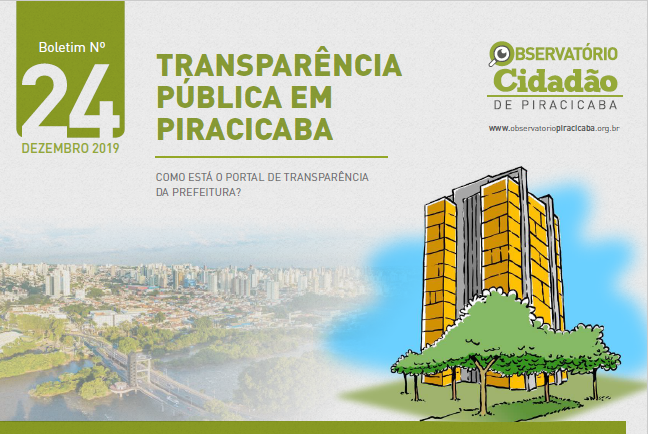 Indicadores de transparência da Prefeitura e Câmara de Vereadores não apresentam melhoras, aponta Observatório Cidadão de Piracicaba